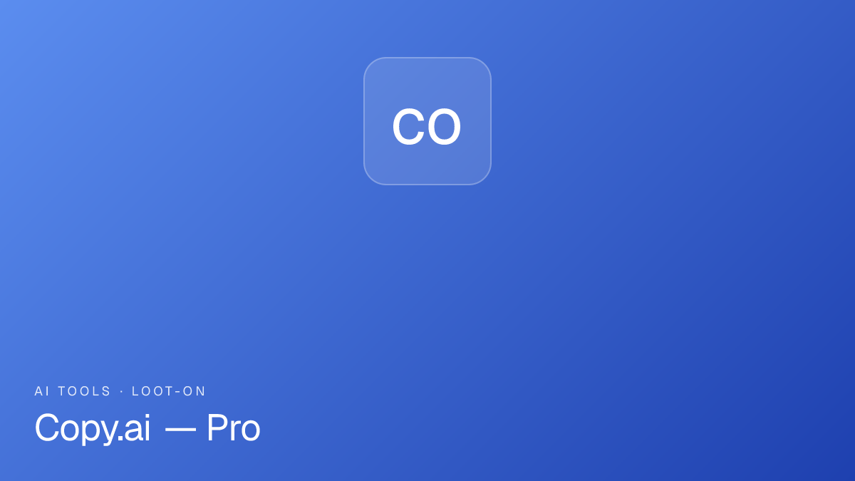 Copy.ai — Pro