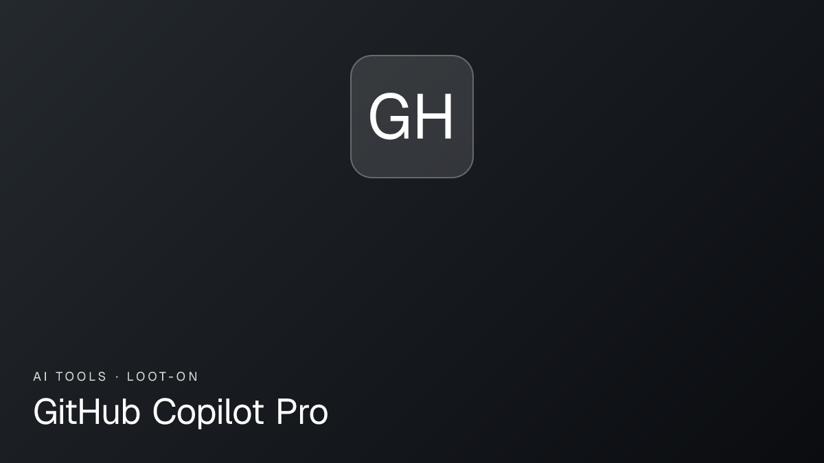 GitHub Copilot Pro