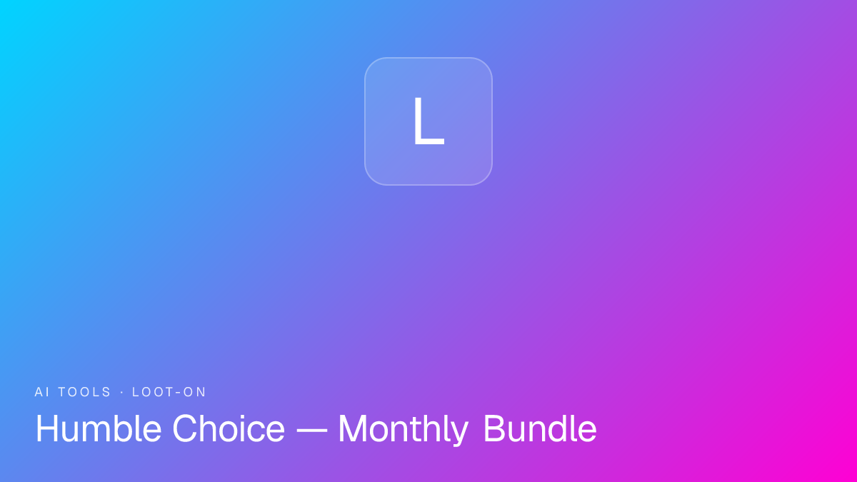 Humble Choice — Monthly Bundle