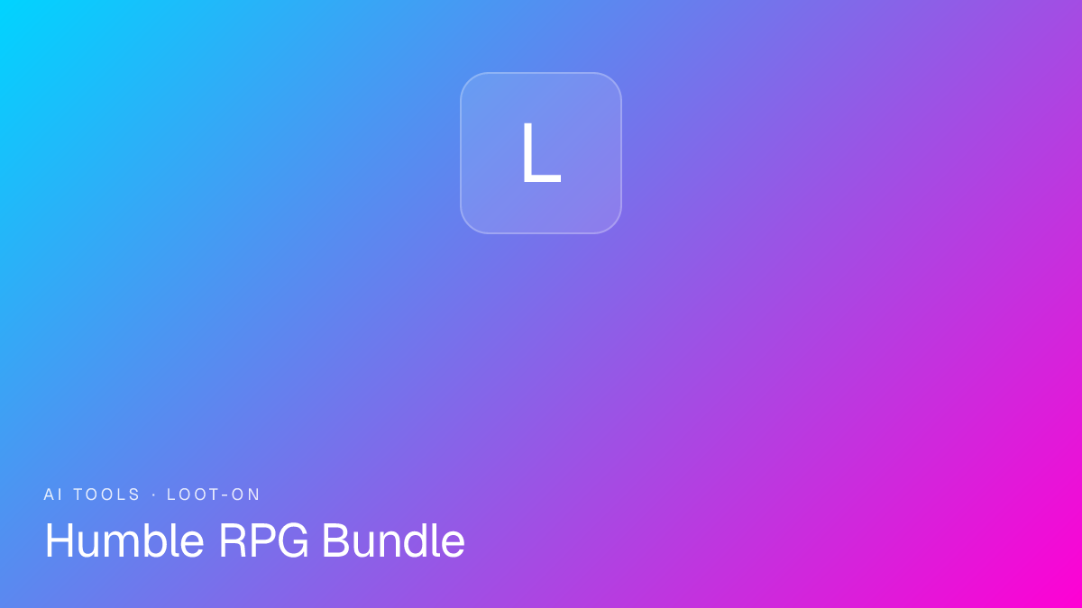 Humble RPG Bundle