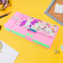 Multi Purpose Gadget Jumbo Pencil Box Compass  Jumbo 2 Side Slot Geometry Box Compass Use School , Traveling & Studio