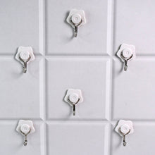 Multipurpose Self Adhesive Plastic Wall Hooks - 6 pcs