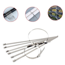 Stainless Steel Cable Ties for Solar & Home Use (100 Pc, 4.6x100mm)