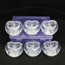 LED Crystal Tealight Decorative Flameless Candles (6 Pc)