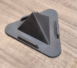 Pyramid Brown Mobile Stand with 3 Different Inclined Angles