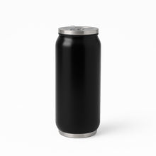 Stainless Steel Can-Shaped Vacuum Flask with Built-In Straw 500ml Approx, Tumbler (1 Pc)