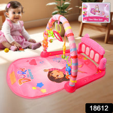 2in1 Baby Kick and Play Piano Gym Mat & Fitness Rack (1 Set)